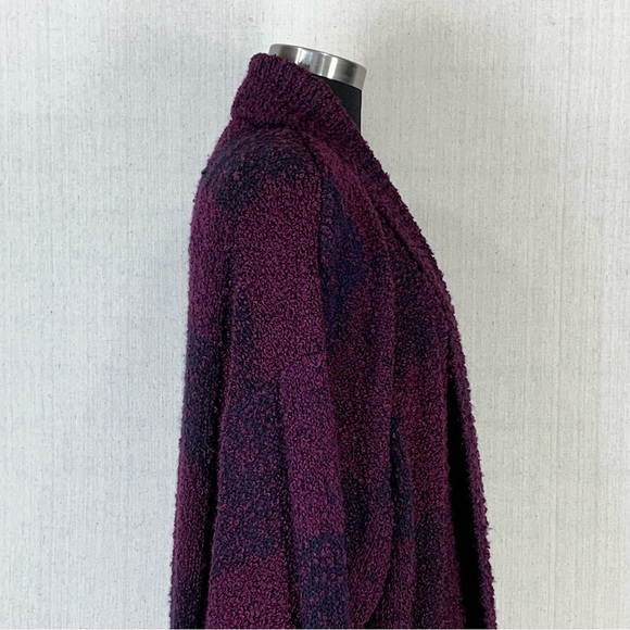 VTG 80s~Penbrooke Lane Retro Oversized/Slouchy Open Front Long Line Cardigan~SzM - Picture 7 of 14